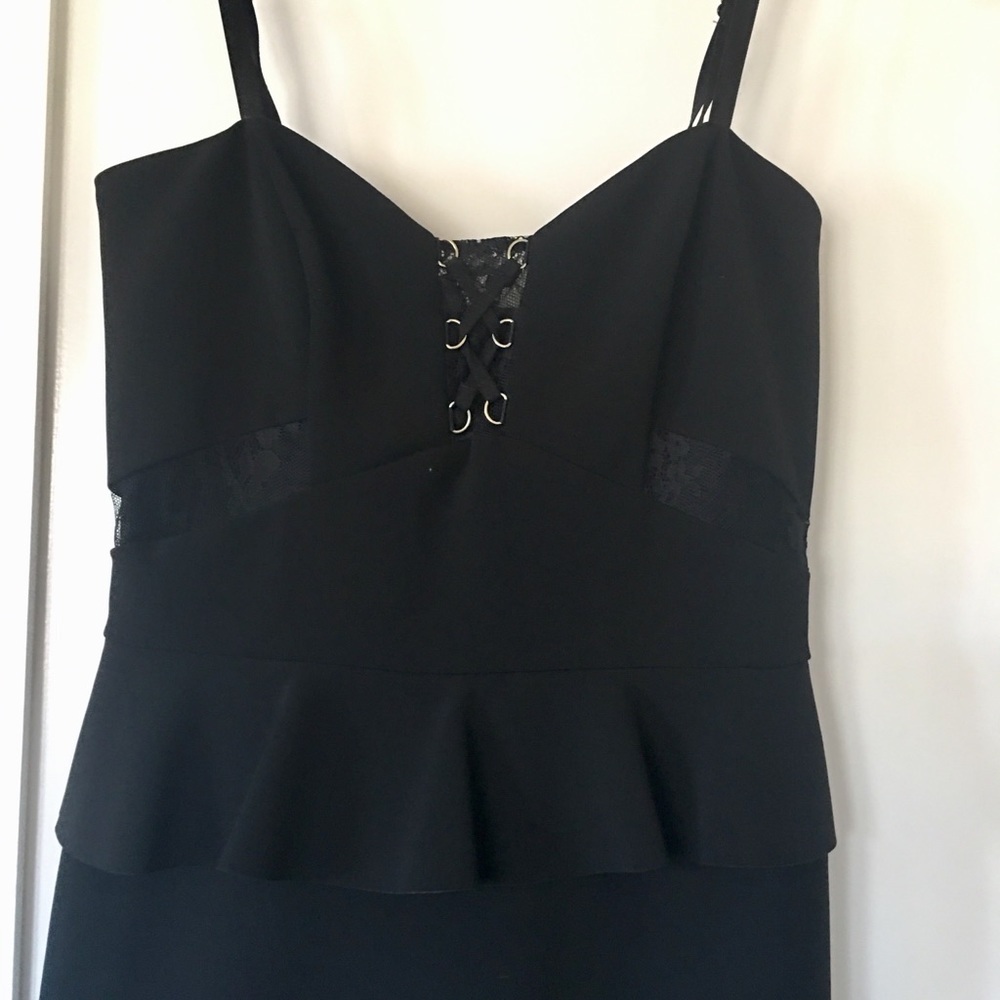 HP! Parker Illusion Peplum Dress - Picture 5 of 6